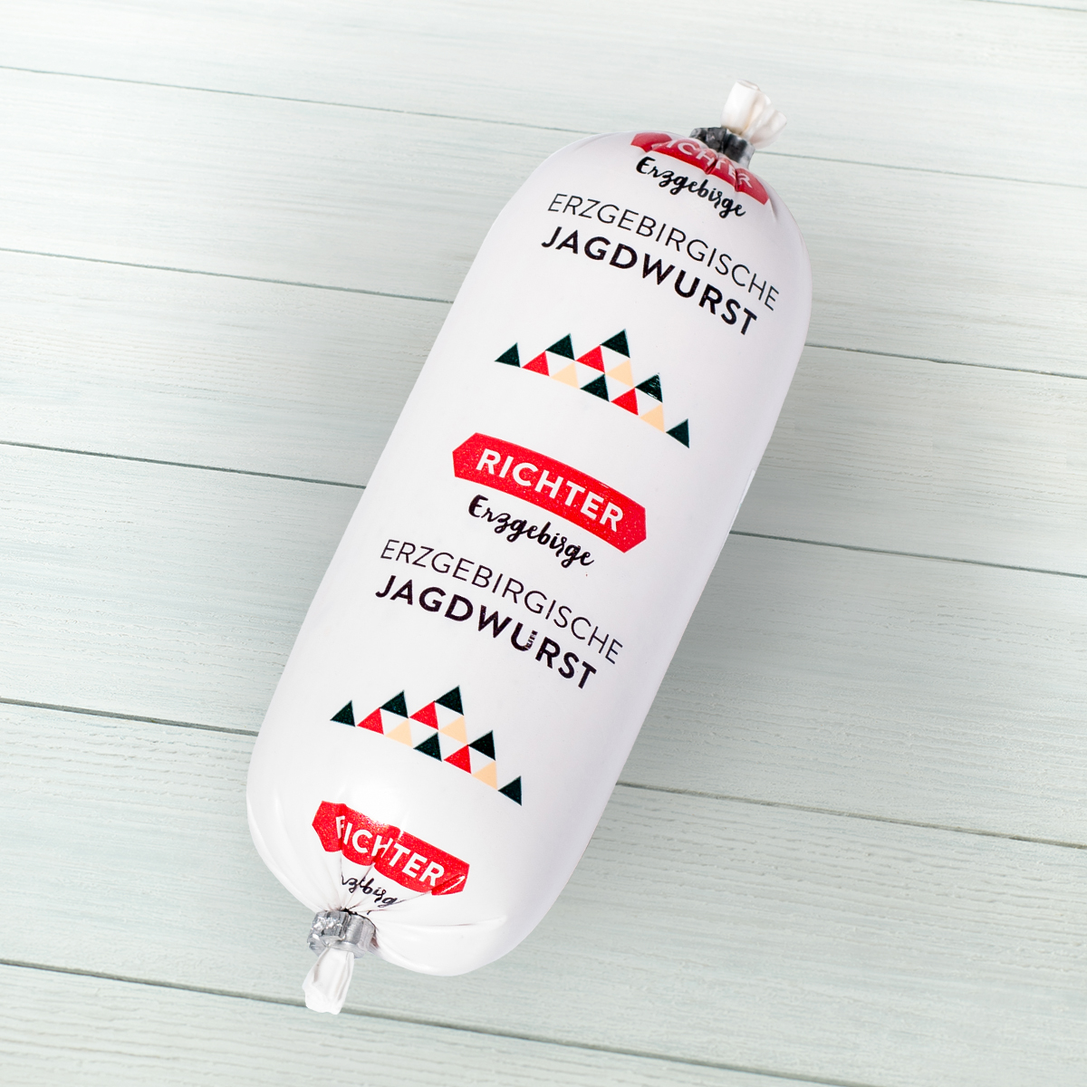 RichterErzgebirgeErzJagdwurstVerpackung Erzgebirgische Jagdwurst Verpackung