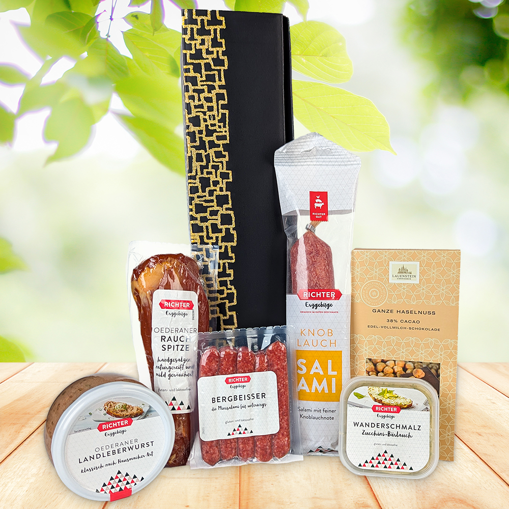 Präsentkarton "Herzhaft-Süß"