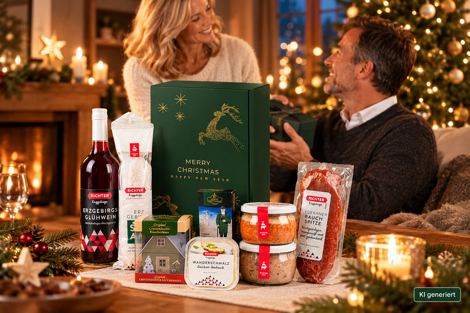 Präsent Merry Christmas 2 groß