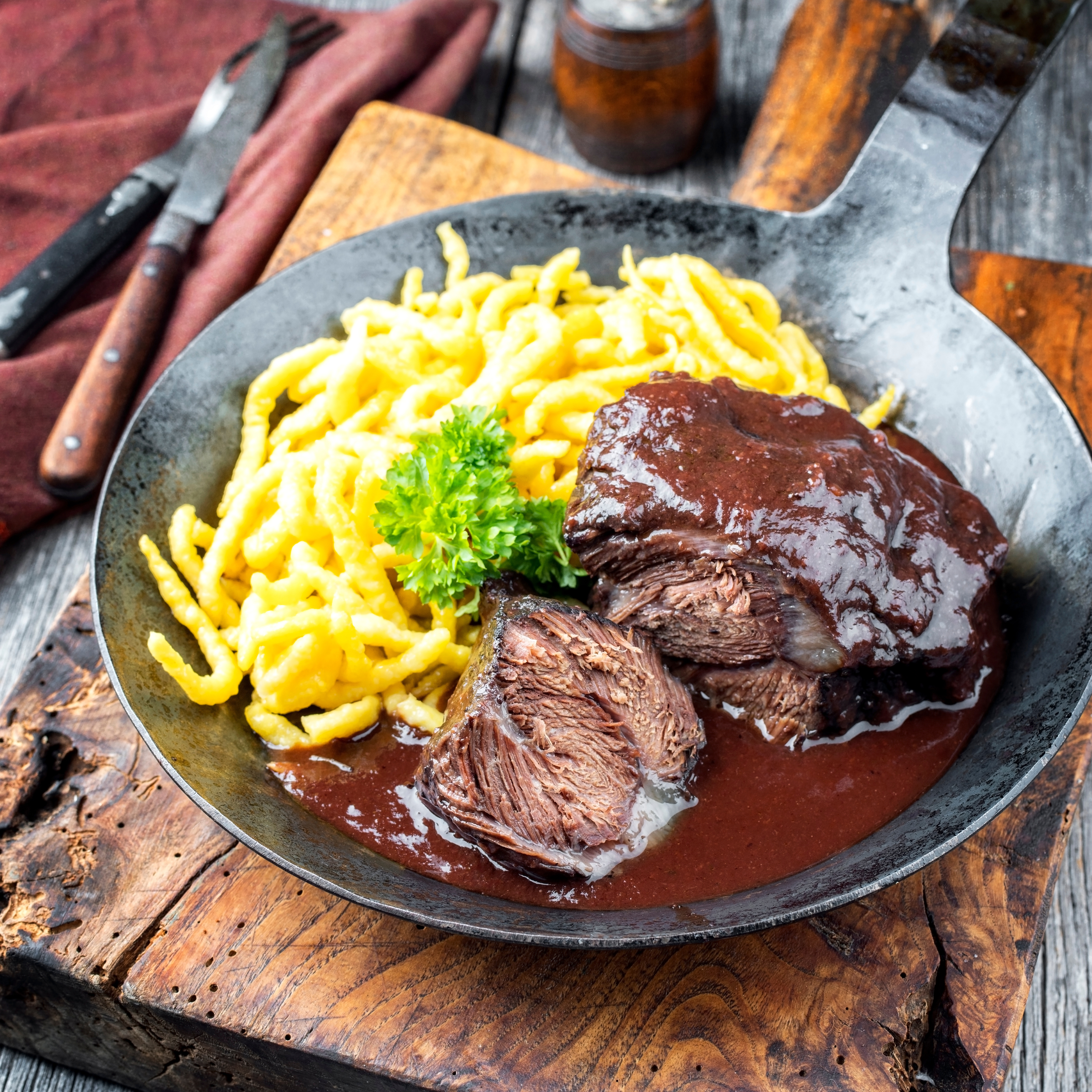 Festbraten Schweinebäckchen - 2 Portionen