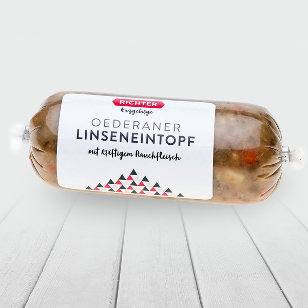 Oederaner Linseneintopf Verpackung