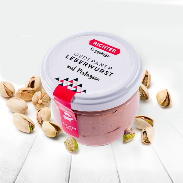 Oederaner Leberwurst mit Pistazien