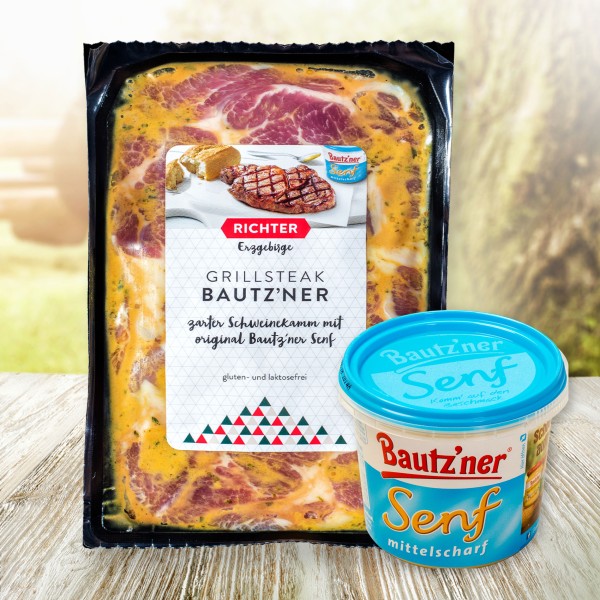 Grillsteak Bautzner Senf