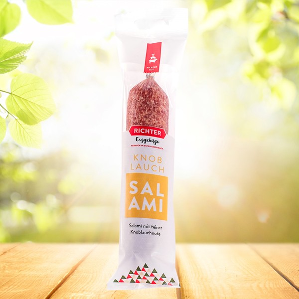 Knoblauch-Salami